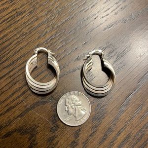 Sterling silver earrings